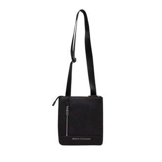 A|X Armani Exchange Heren, Tassen, Zwart, Maat: ONE Size Leer