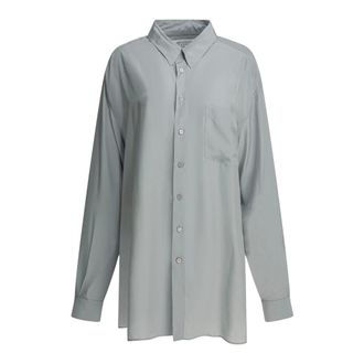 Maison Margiela Shirt met lange mouwen - Dames - Blouses & Shirts - Grijs - Maat: XS