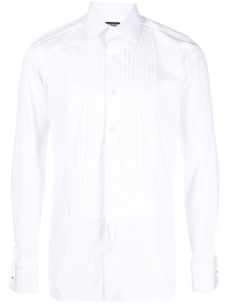 Tom Ford Sweater met geplooid detail - Wit