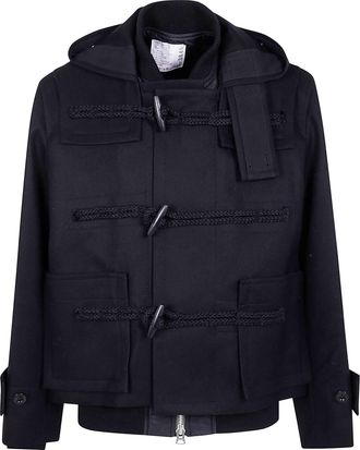 sacai Wool Melton Blouson