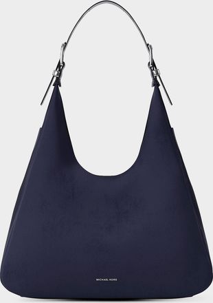 Michael Kors Nolita Large Nubuck Leather Hobo Bag