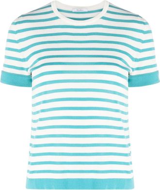 Max Mara Top a righe - Bianco