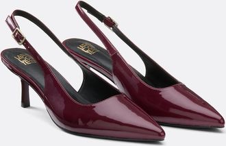 La Redoute Collections Polyurethaan pumps met hoge hakken