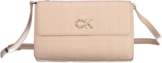 Calvin Klein Polyester Handtas - Dames - Schoudertassen - Roze - ONE Size - Polyester - Tassen