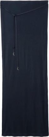 Zadig&Voltaire Gonna lunga con spacco laterale - Blu