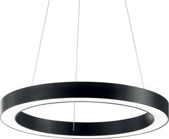 Ideal Lux Oracle - Colgante De Techo Grande Led Integrado Negro 3000k - Ideal Lux