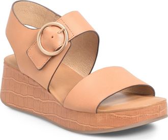 S&ouml;fft Faedra Ankle Strap Sandal in Luggage at Nordstrom Rack, Size 6.5