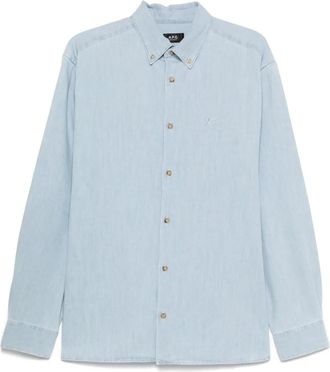 A.P.C. Mathias shirt - Blue