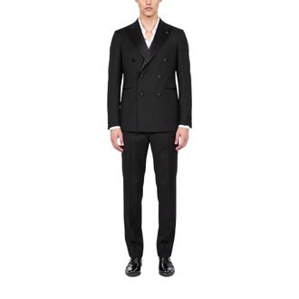 Tagliatore Abito doppiopetto Sfbr10A01 - - Suits - Uomo - Nero - XL