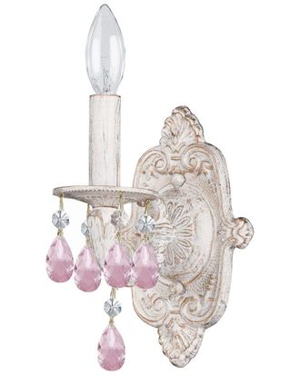 Crystorama Sutton 1-Light Crystal Sconce