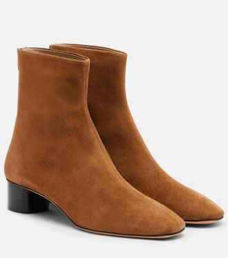 Le Monde Beryl Carole suede ankle boots