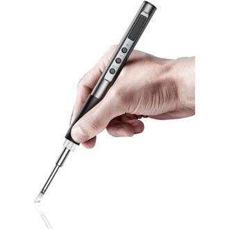 OEM Soldador Inal&aacute;mbrico, Kit De Soldadura De 65 W, Soldador El&eacute;ctrico Usb, Soldador Digital, Soldadores Port&aacute;tiles Con Temperatura Ajustable 180-450 &deg;, E