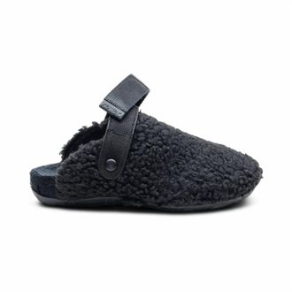 Aetrex Womens Millie Arch Support Slipper In Black