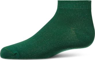 MeMoi Basic Silky-Soft Gauge Ankle Sock in Emerald Green at Nordstrom, Size 6-12M