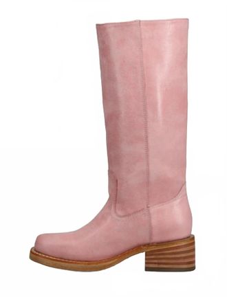 Frye Womens Campus 14L Tall Boots In Pink