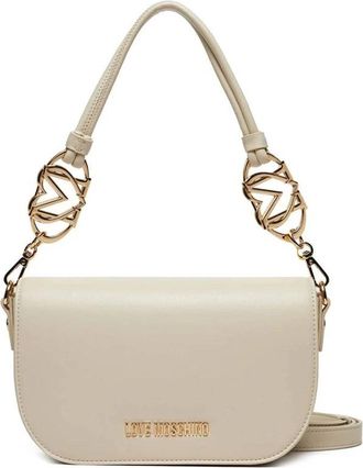 Love Moschino Shoulder Bags, female, Beige, Size: ONE SIZE Crossbody Shoulder Bag