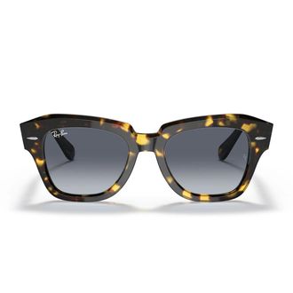 Ray-Ban Sunglasses Rb2186 133286 State Street Brown/Blue Gradient Unisex