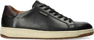 Mephisto Zwarte vetersneaker voor heren - Heren - Sneakers - Zwart - 39 EU - Schoenen