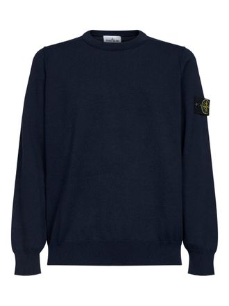 Stone Island crew-neck sweatshirt - Blue