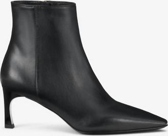 AGL Womens Taylor Heeled Ankle Boots In Black