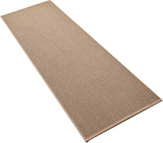 OEM Tapete De Cocina - Antideslizante En Caucho - Lino Resistente - Para Fregadero Y Lavanderia - 44 X 120 Cm - Marr&oacute;n - 1 Unidad