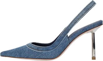 Le Silla Met hak Blauw - Dames - Pumps - Blauw - 37 1/2 EU - Denim - Schoenen