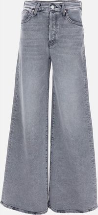 Mother The Ditcher Roller Sneak Jeans