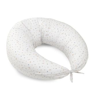 Cambrass Cojin de lactancia luna 80x185x16 cm beige