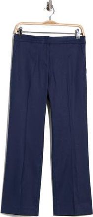 Diane Von F&uuml;rstenberg Calliope Linen Blend Pants in Classic Navy at Nordstrom Rack, Size 16