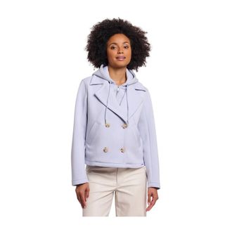 Rino&Pelle Dames, Jassen, Blauw, Maat: 2XS Viscose