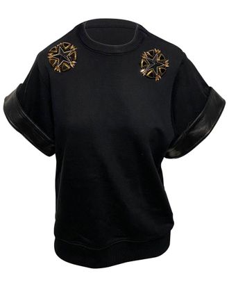 Givenchy Star Embellished Blouse, Size Int, Xs (Authentic Pre-Loved)