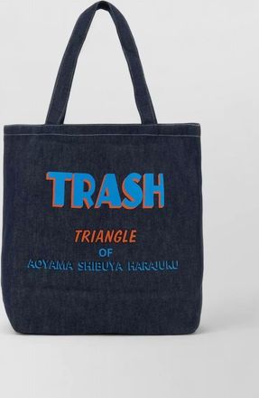 Needles denim shoulder bag