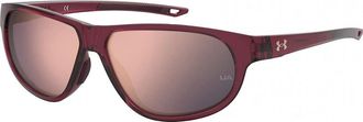 Under Armour Womens UAINTENSIT-0IMM-59 UAINTENSIT 59 0IMM Sunglasses - Dark Red - One Size