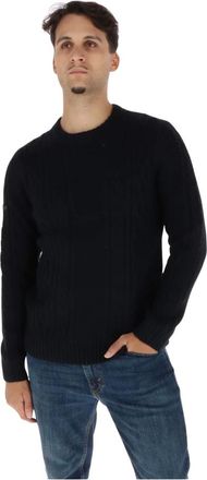 Superdry Maglieria Girocollo - - Knitwear - Uomo - Blu - M