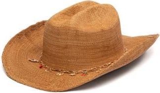 San Diego Hat Company Cowboy Charm Woven Hat in Coconut at Nordstrom Rack