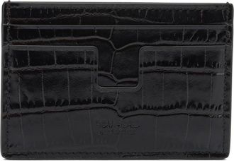 Tom Ford Crocodile Effect Card Holder