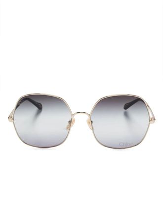 Chloé Bril met oversized montuur - Goud