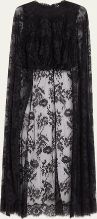 Zimmermann Valiant Lace Cape Top