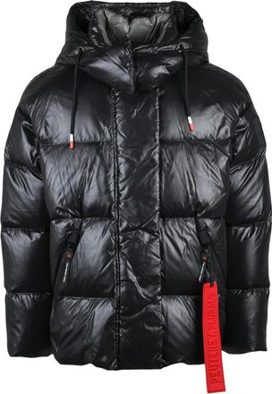 Peuterey Black Polyamide Kasha Down Jacket