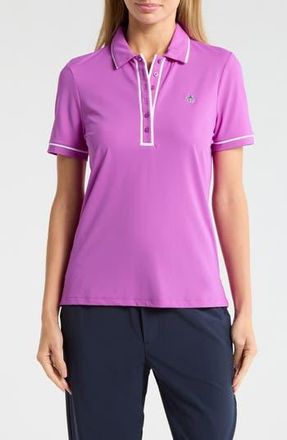 Original Penguin Veronica Performance Polo in Purple Cactus Flower at Nordstrom Rack, Size X-Large