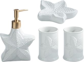 OEM Juego De Lujo Con 4 Dispensadores + Portacepillos De Dientes + Vasos, Decoraci&oacute;n De Ba&ntilde;o Ligera Y Elegante