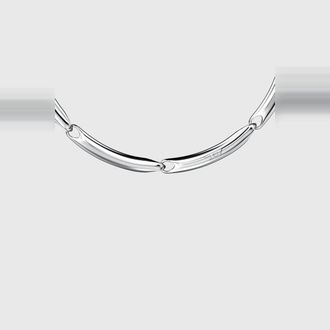 Diesel Stainless steel chain necklace - Necklaces - Unisex - Silver
