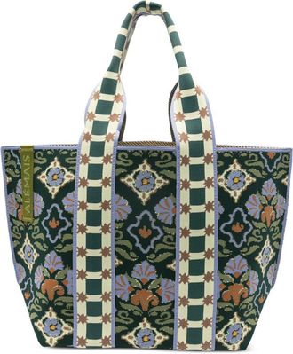 Alemais Cece Jacquard Maxi Tote Bags