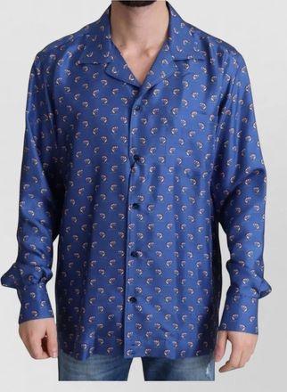 Dolce & Gabbana silk printed shirt