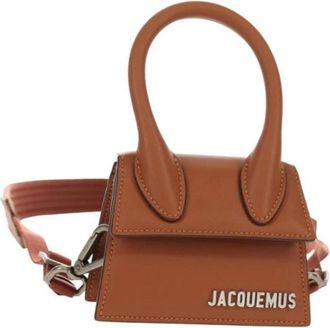 Jacquemus Pre-owned Mini Bag - Dames - Vintage Mini Tas - Bruin - ONE Size - Leer - Vintage