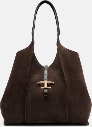Tod's Borsa T Timeless Medium in suede