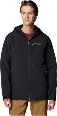 Columbia Rain Jackets, male, Black, Size: XL Softshell Jacket for Outdoor Activities