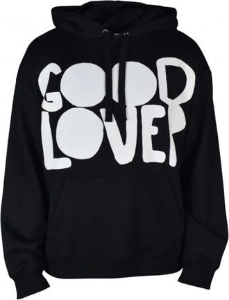 Valentino Garavani Cotton - Heren - Hoodies - Zwart - S - Katoen - Hoodies & sweatvesten