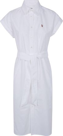 Ralph Lauren Woven Short Sleeves Mini Shirt Dress