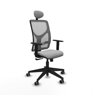 Piqueras y Crespo Silla De Oficina Piqueras Y Crespo Motilla Gris Ergon&oacute;mica